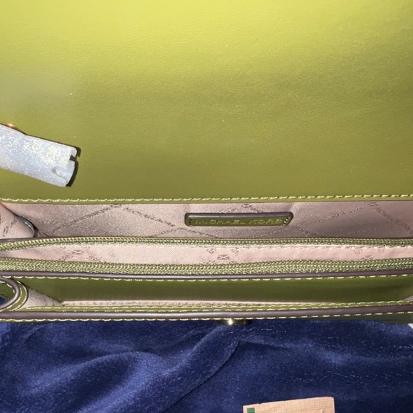 Michael Kors XS Jade Crossbody - Smokey Olive - Picture 9 of 12
